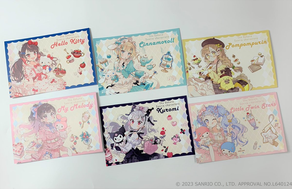 ?#上倉エク ×サンリオキャラクターズ? ～商品紹介～ ✓特典ポスト 