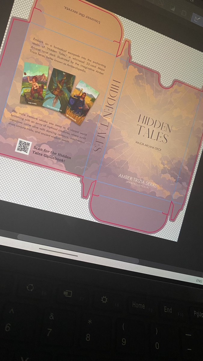 amberclopedia's tweet photo. I haven’t posted much here about my tarot cards but I finally finished the deck! They’re being produced rn, just in time for TGK Matsuri’s Comic Park next month at USEP, Davao City! 

This passion project started back in 2021, and it’s finally almost complete ☺️ https://t.co/AAG1OQFoKM