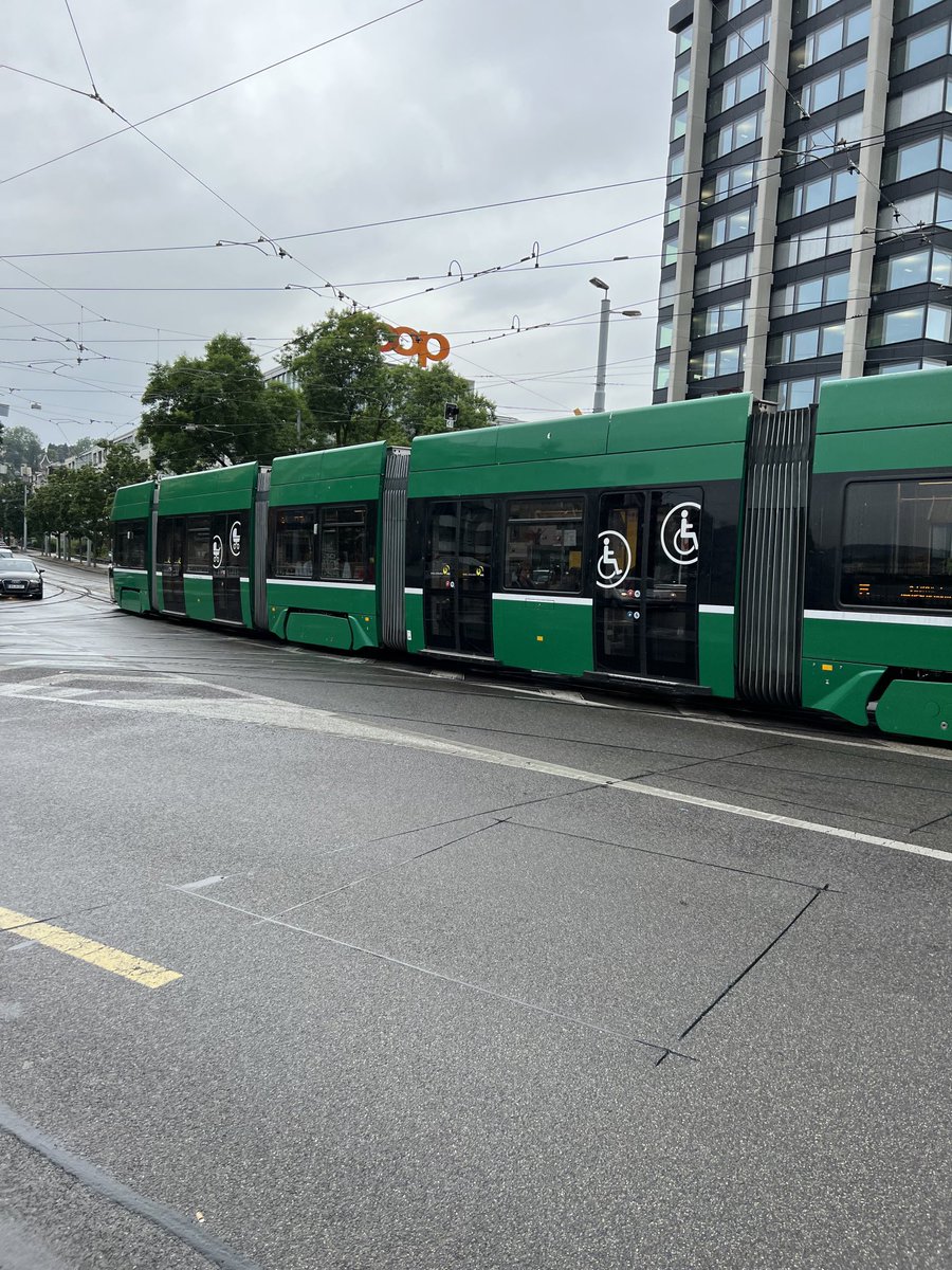 In Basel, speaking during a people’s forum on Climate & finances. Here transport is public, electric and free of charge. Swiss citizens passed NZ2050 law inspired by ours but stronger!