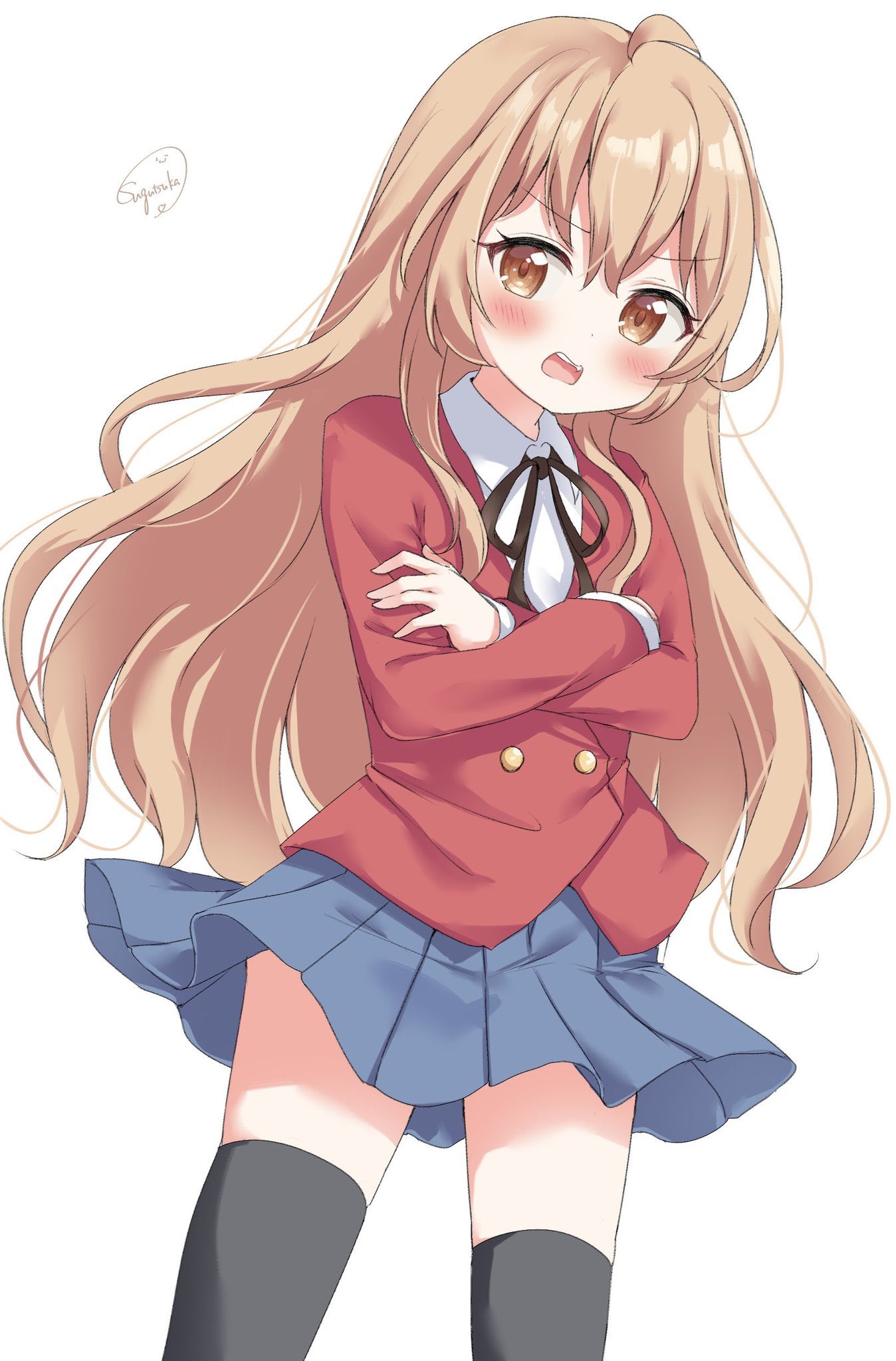 とらドラ！15周年記念 浮世絵木版画 逢坂大河 Toradora! 木版画