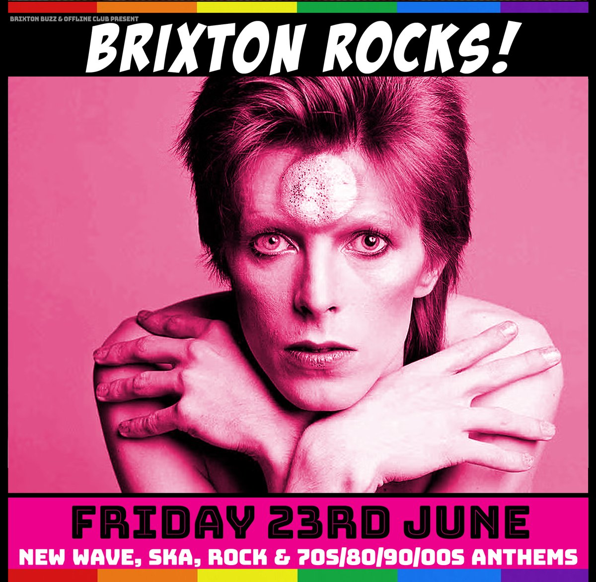 offlineclub's tweet photo. Tonight! Brixton Rocks – pop, punk, new wave, ska and big tunes at the Prince Albert, Brixton – Friday 23rd June 2023

https://t.co/vCSGrvLRmy https://t.co/dxWuK9TUkc