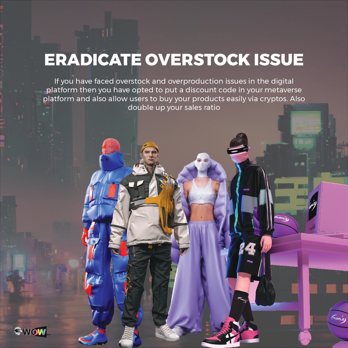 wowexp_meta's tweet photo. #VirtualFashion #MetaverseFashion #DigitalFashion #FashionInnovation #VirtualShopping #FashionTech #MetaverseRunway #GlobalFashionCommunity #FashionCollaboration #FutureOfFashion https://t.co/l8pAOzgsWd