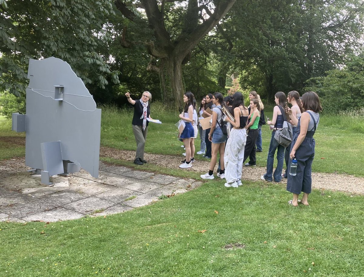 Yesterday we took the L5 artists to the sublime Roche Court. We spent the day exploring the sculpture park, learning all about the pieces and responding to them. Big thanks to Laura and Bryony <a href="/ilovesculpture/">Roche Court Educational Trust</a> #LEHSchool #RocheCourtEducationalTrust #RocheCourt #sculpturepark