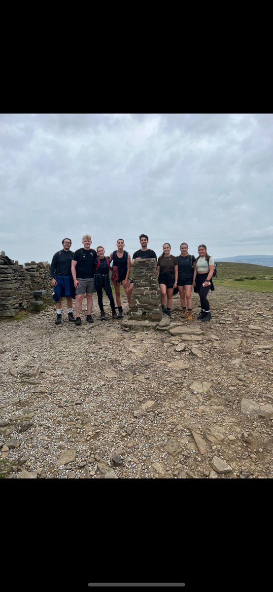_Em_Richardson's tweet photo. First peak completed ⛰️ the rain is holding off!💧

@SintonsLaw #traineechallenge https://t.co/axXlJFgSoz