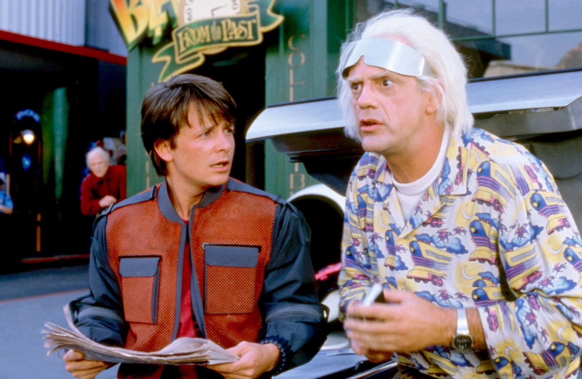 Gibboanxious's tweet image. #BacktotheFuturePartII is a fine guess, Andrew, but it's completely wrong.
