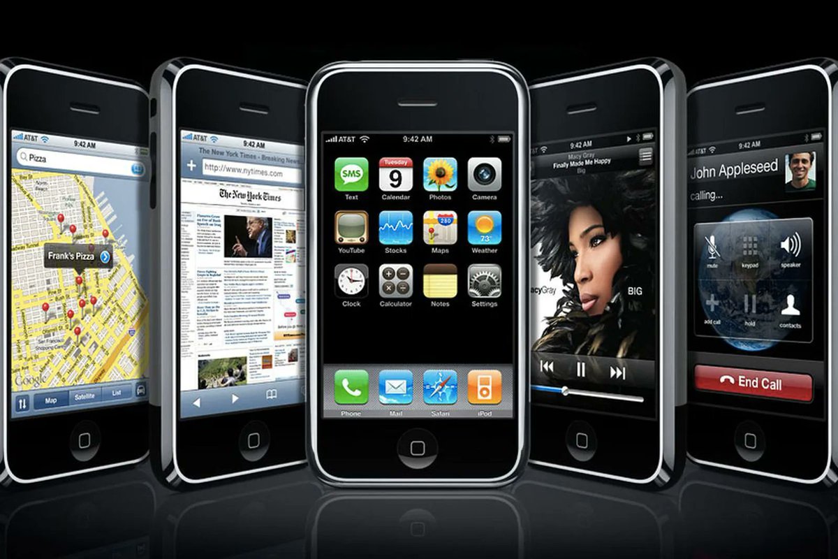 infinitybs's tweet photo. 16 years ago today the first iPhone went on sale. A million were sold in 74 days! Now, it's hard to imagine a world without smartphones - but back in 2007, the iPhone was a game changer. How many have you had?  #iPhoneAnniversary #TechHistory #FutureTech

https://t.co/ryPar7NDjT https://t.co/V0brkdPYG3