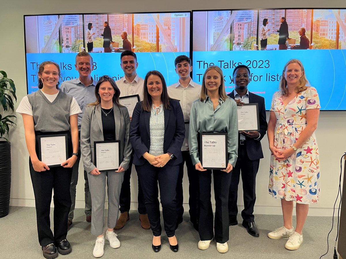 Yesterday we held The Talks, a TEDx-style event that gives a platform for our Early Careers Network to share their views on the most pressing challenges and opportunities that JLL must confront as a business. 

Congratulations to all finalists and our winner Matthew O'Connor👏