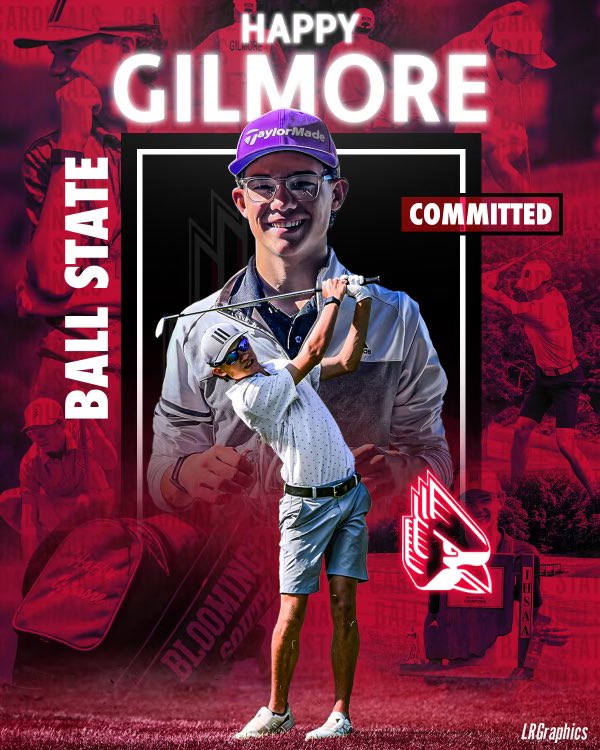 I am very excited to announce that I have committed to continue my academic and golf career at Ball State University. I am very grateful for the opportunity Coach Fleck has given me! I would like to thank my family, my friends and coaches who push me everyday!  @BallStateMGolf