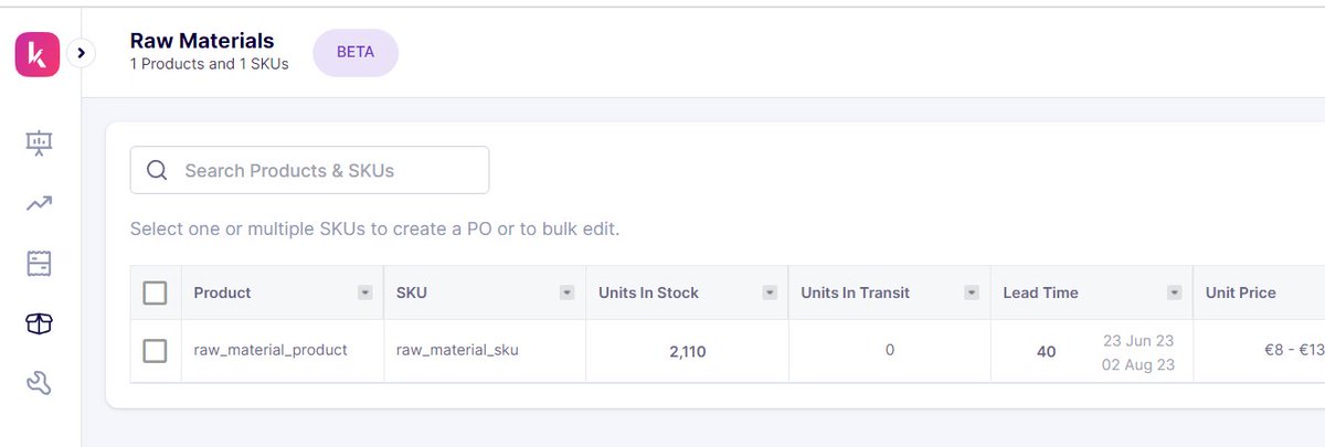 AnnaPyatko's tweet image. New huge feature hitting @goprediko - Raw Materials! As #Shopify brands grow, managing their own inventory becomes a pain. Keep all your inventory in one place - AND get recommendations to buy to manage production. 🚀
A DREAM! ✨