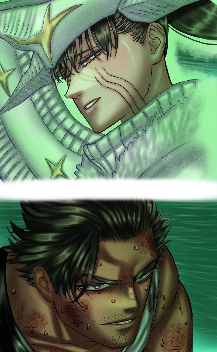 fayedumpling's tweet photo. #BlackClover #BCSpoilers #BlackCloverSpoilers #BlackClover363 #BC363 #NachtFaust #MorganFaust #Yami #YamiSukehiro #mangacoloring #mycoloring
(Nacht's lonely night)
(Yami versus Morgan) https://t.co/VTmHtHDPOf