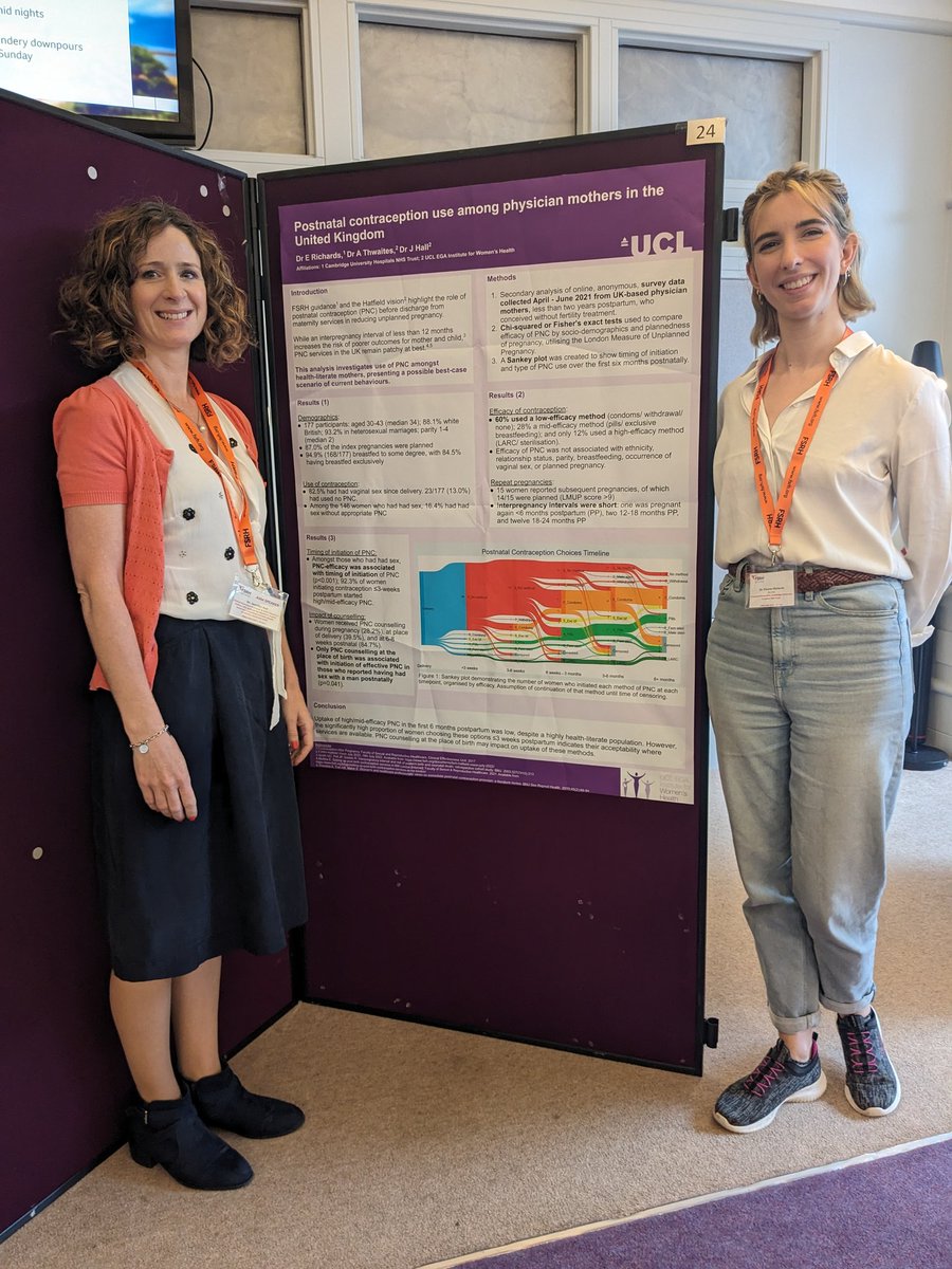 Eleanor Richards (@erichardsgynae) on Twitter photo At #FSRH_ASM <a href="/FSRH_UK/">The FSRH</a> with our poster on postnatal contraception choices among physician mothers, created with <a href="/jennyhall33/">Jennifer Hall</a> <a href="/ThwaitesAnnette/">Annette Thwaites</a>.
Key messages: use of effective postnatal contraception (e.g. LARC) was low, but more likely to be used if started ≤3 weeks postpartum At #FSRH_ASM <a href="/FSRH_UK/">The FSRH</a> with our poster on postnatal contraception choices among physician mothers, created with <a href="/jennyhall33/">Jennifer Hall</a> <a href="/ThwaitesAnnette/">Annette Thwaites</a>.
Key messages: use of effective postnatal contraception (e.g. LARC) was low, but more likely to be used if started ≤3 weeks postpartum