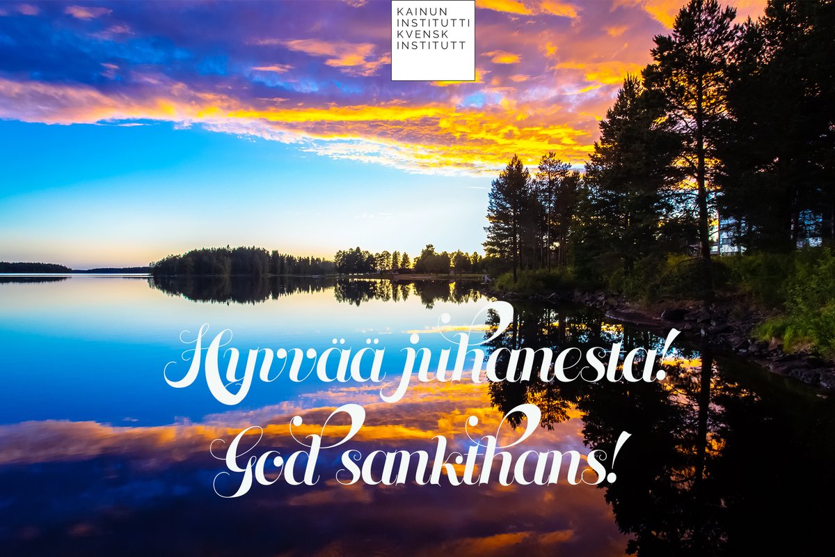 Hyvvää juhanesta! 
God sankthans!
#Midsummer