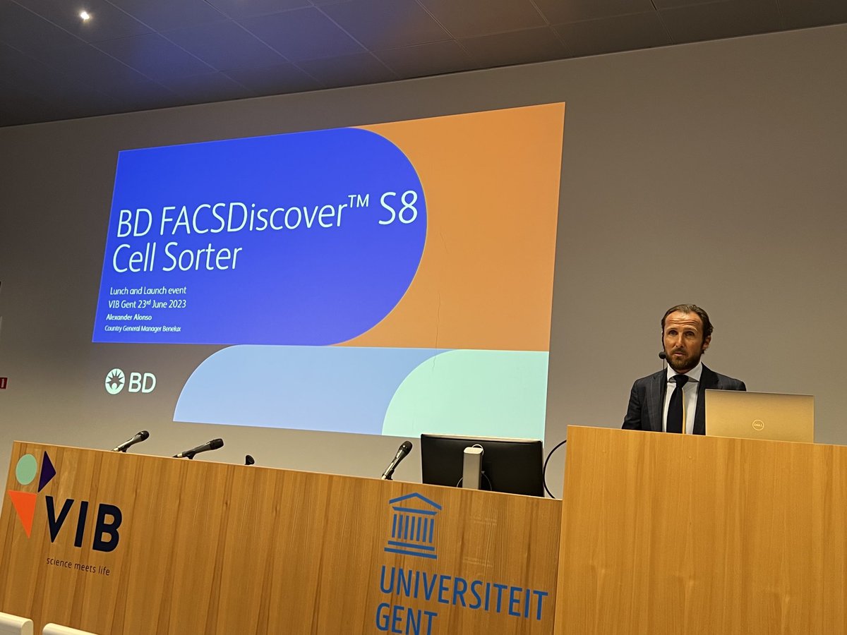 bart lambrecht (@bart_lambrecht) on Twitter photo Today <a href="/InflamResCen/">IRC - VIB/UGent</a> BD is installing the first spectral Imaging Flow sorter in the world. We’ve been beta testing for 2 years. Allows you to sort cells based on 50+ colours simultaneously with image analysis. <a href="/VIBFlowCoreGT/">VIB Flow Core Ghent</a> Today <a href="/InflamResCen/">IRC - VIB/UGent</a> BD is installing the first spectral Imaging Flow sorter in the world. We’ve been beta testing for 2 years. Allows you to sort cells based on 50+ colours simultaneously with image analysis. <a href="/VIBFlowCoreGT/">VIB Flow Core Ghent</a>