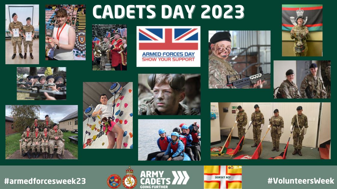 Dorset ACF (@dorsetacf) on Twitter photo Cadets Day 2023 - Here at <a href="/dorsetacf/">Dorset ACF</a> we would like to give a big shout out not only to our Cadets but all Cadets across the services! Keep doing you because you are brilliant! #ArmedForcesDay #cadetsday #goingfurther <a href="/ArmyCadetsUK/">Army Cadets UK</a> @ColCadetsACF <a href="/ColCadetsHQSW/">Rob Guest</a> <a href="/ArmyCadetsHQ/">HQ Cadets Branch, Regional Command</a> Cadets Day 2023 - Here at <a href="/dorsetacf/">Dorset ACF</a> we would like to give a big shout out not only to our Cadets but all Cadets across the services! Keep doing you because you are brilliant! #ArmedForcesDay #cadetsday #goingfurther <a href="/ArmyCadetsUK/">Army Cadets UK</a> @ColCadetsACF <a href="/ColCadetsHQSW/">Rob Guest</a> <a href="/ArmyCadetsHQ/">HQ Cadets Branch, Regional Command</a>