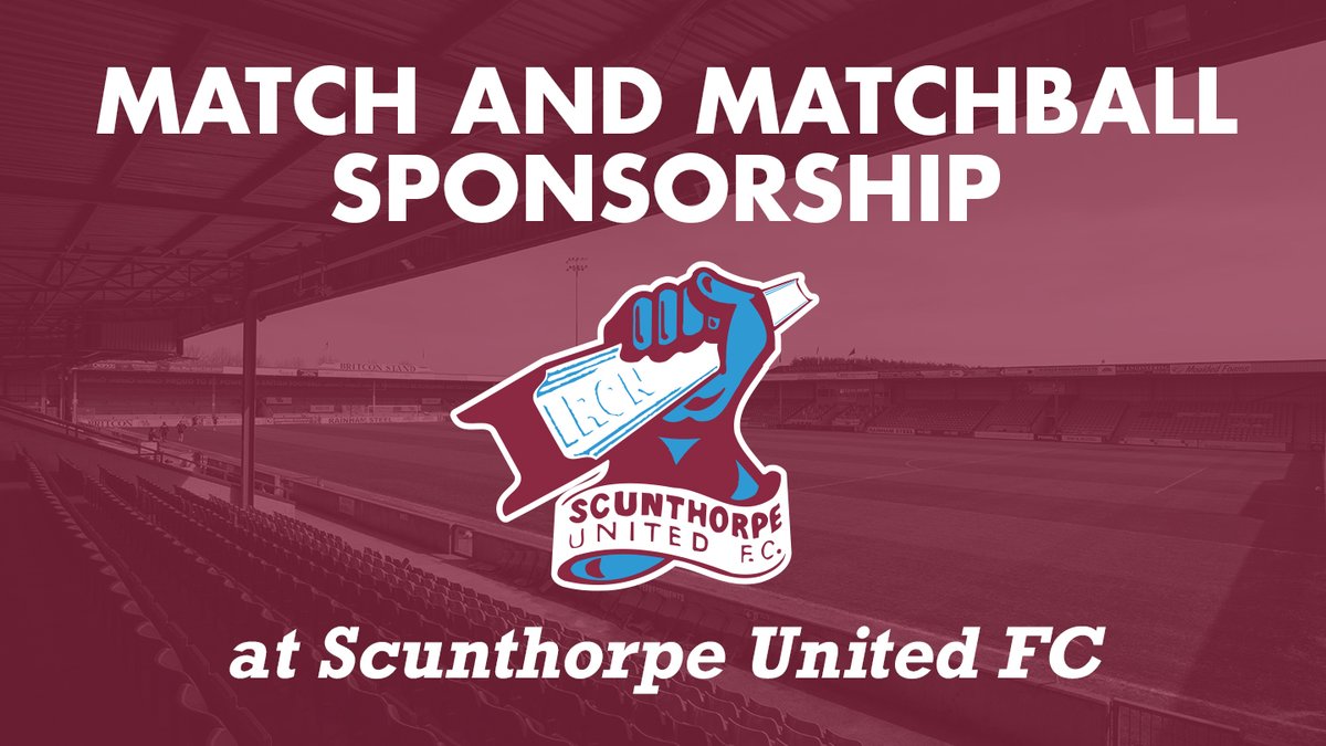 ⚽ SPONSORSHIP: With three EFL opposition, two of which local derbies, why not sponsor our home pre-season encounters? 

With tickets, hospitality and packages to suit your needs, get in touch with our commercial department for more info 👉 scunthorpe-united.co.uk/news/2023/june…

#UTI #IRON