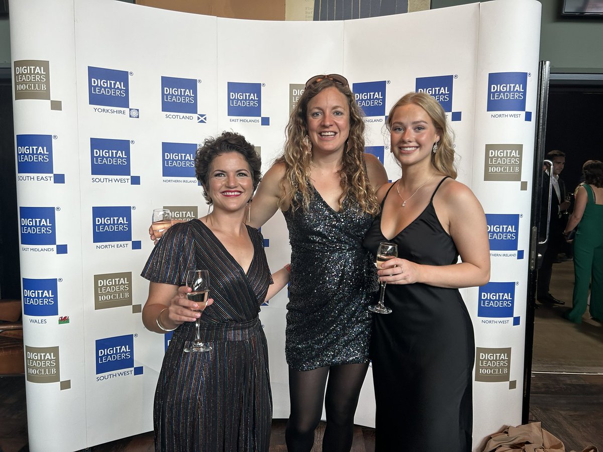 pogo_health's tweet photo. The Pogo team spent a lovely evening yesterday at the @DigiLeaders #Digi100 awards. We are delighted to have been recognised for our work even though we didnโt win this time.
Congrats to all the finalists and the winners, and special thanks to @robinknowles_ ! ๐
@amyismall https://t.co/yl9g7FPKhr