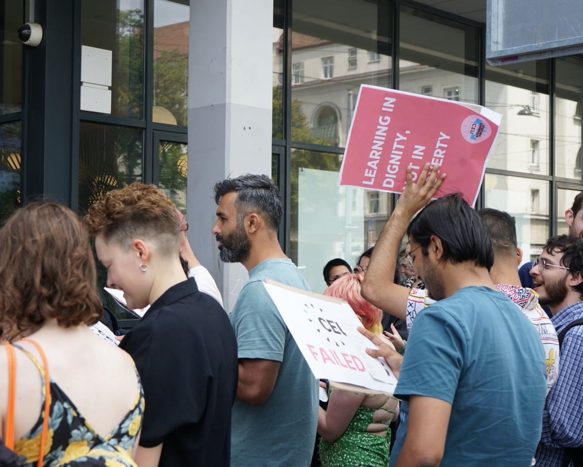 CEU Students Protest tweet media