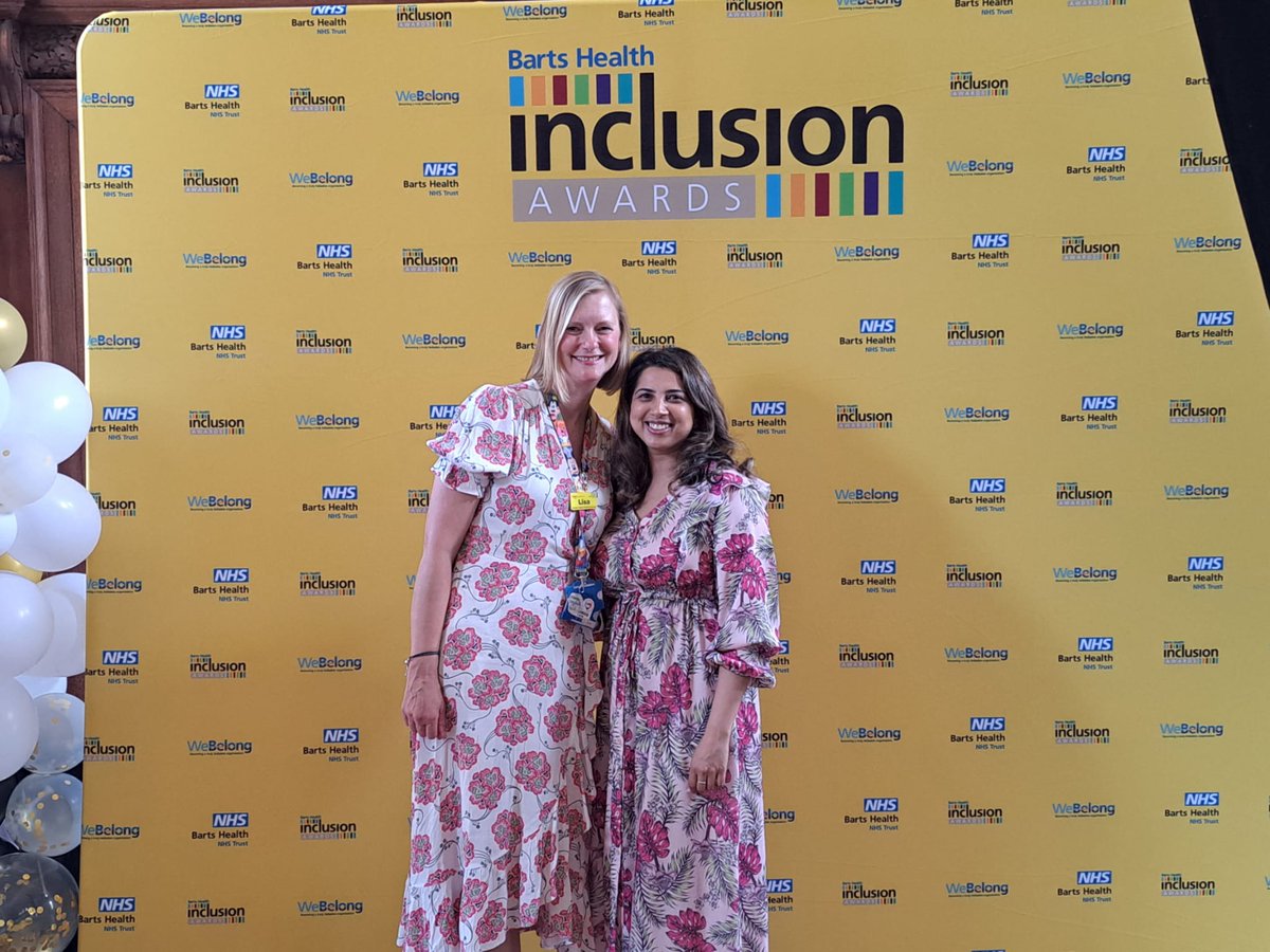 fullernothin's tweet photo. Very privileged to be attending the Barts Health inclusion awards. Representing Myuri Moorthy for YAD Finalist for Equality and inclusion in the community @BH_InclusionCentre#webelong
#cypdiabetesbarts https://t.co/BiTU7jaFEc