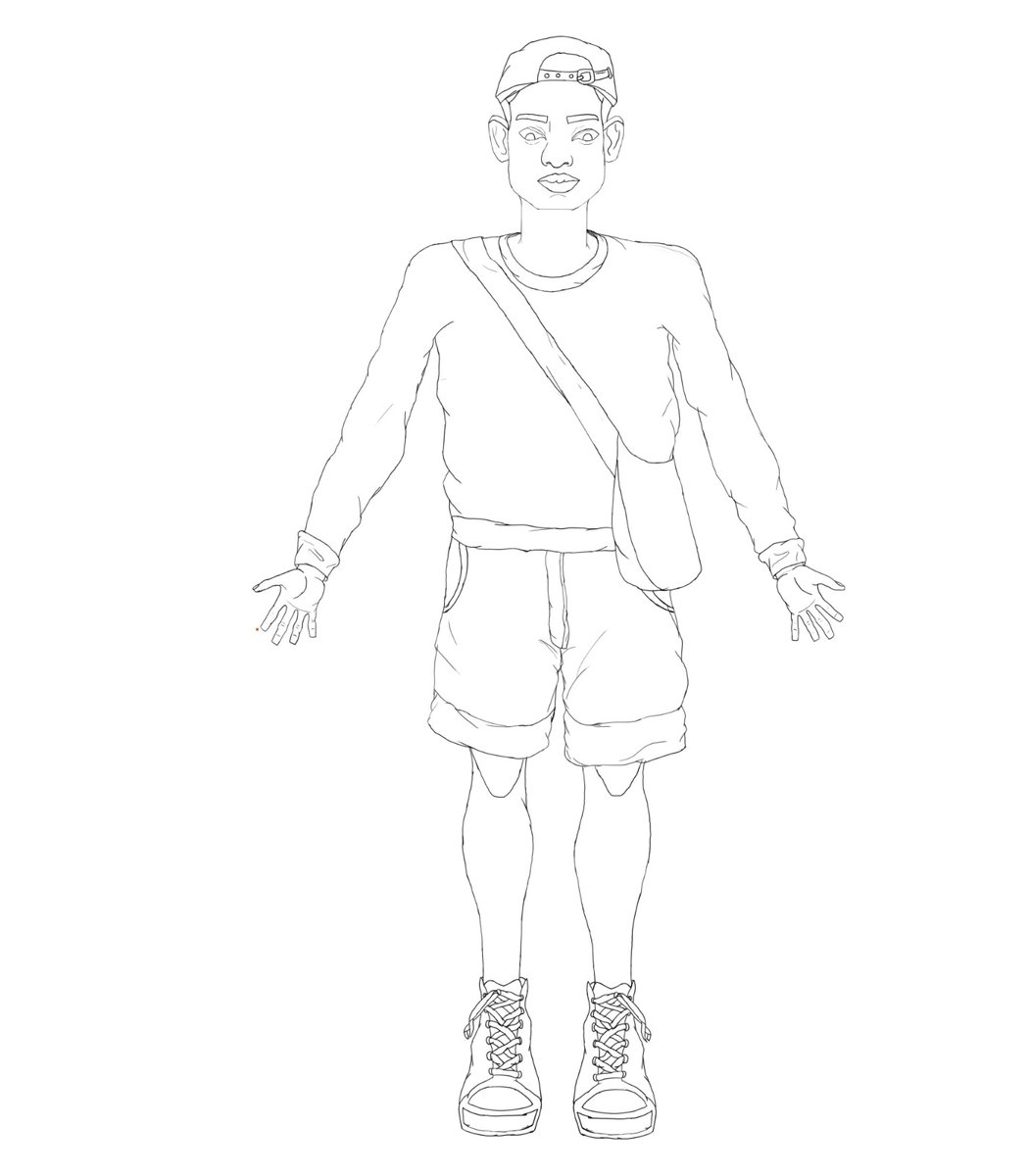 Oju_Oluwa_ni's tweet photo. My progress so far and latest piece from the mentorship class with @OlaAgunbiade @NigDigArtists
#illustrations #2dart #sketch #flatcolouring #2dcharacterillustration #illustrationart #characterart #createcharacter https://t.co/KF7CQz4biX