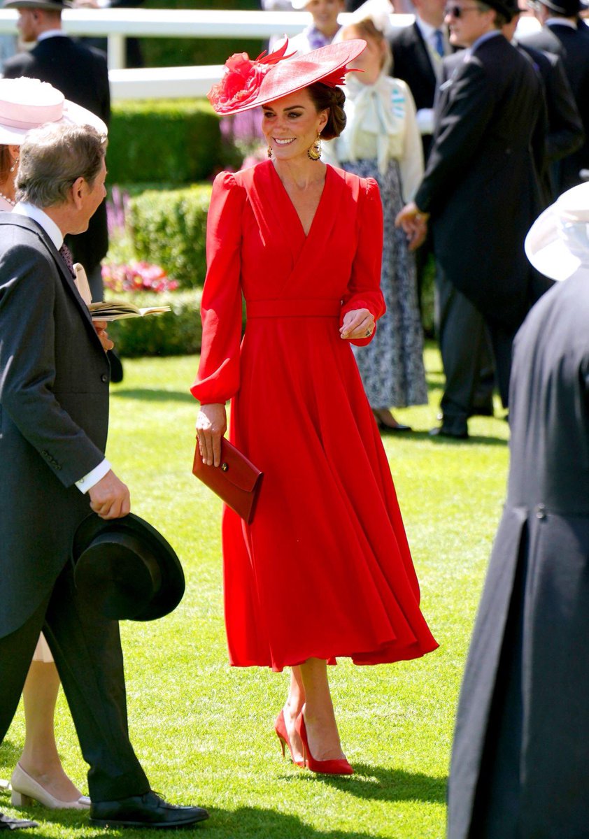 The Princess of Wales during day four of Royal Ascot at Ascot Racecourse, Berkshire. 

📸: Chris Jackson and Jonathan Brady