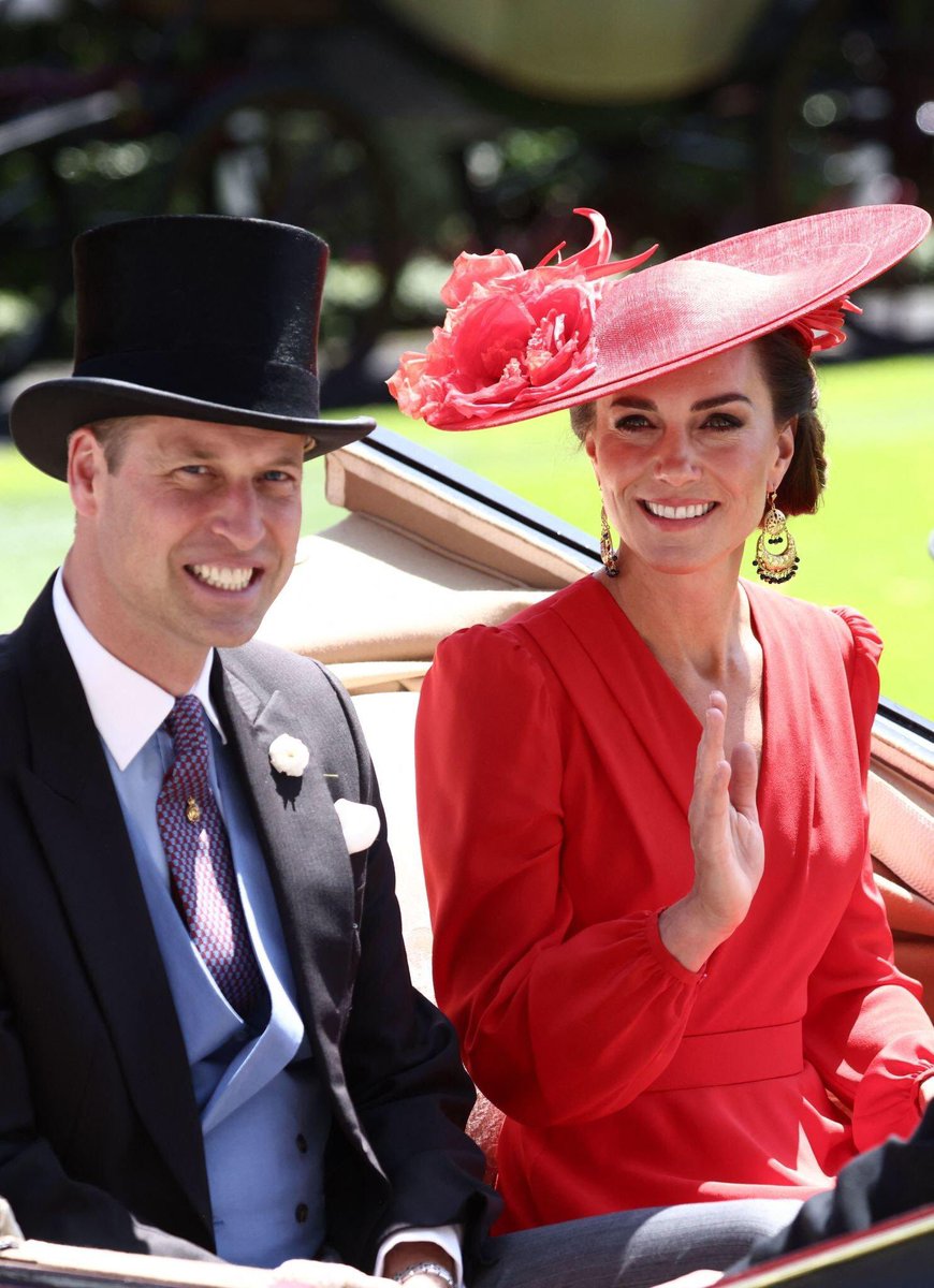 The Prince and Princess of Wales during day four of Royal Ascot at Ascot Racecourse, Berkshire. 

📸: Henry Nicholls