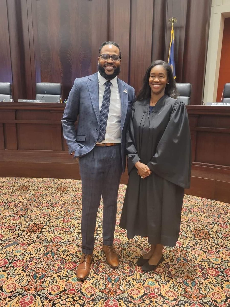 One of my favorite parts of my job is swearing in new attorneys. I had the honor of swearing in Attorney Joseph B. Sams. Congratulations and welcome to our esteemed profession.