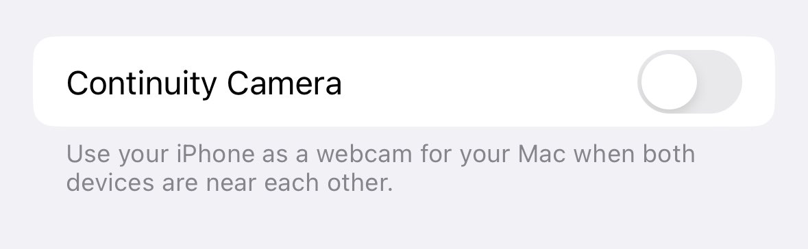 My life has improved by turning this off.