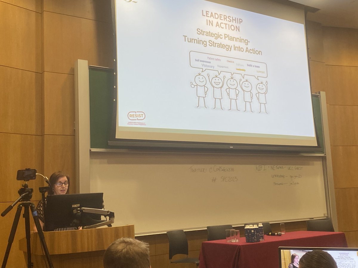 ⁦<a href="/JosephineGalwa1/">Josephine Galway</a>⁩ discussing leadership in action #infectionprevention #patientsafety ⁦<a href="/ConfSafe6376/">SafePatientCareConf</a>⁩ ⁦<a href="/UCCPublicHealth/">UCC School of Public Health</a>⁩ ⁦<a href="/PublicHealthSth/">Department of Public Health HSE South West</a>⁩ ⁦<a href="/hpscireland/">HSE Health Protection Surveillance Centre (HPSC)</a>⁩ ⁦<a href="/eimeartb/">Eimear Brannigan 🇪🇺🇮🇪🇬🇧</a>⁩ ⁦<a href="/HSELive/">HSE Ireland</a>⁩ ⁦@NationalQPS⁩