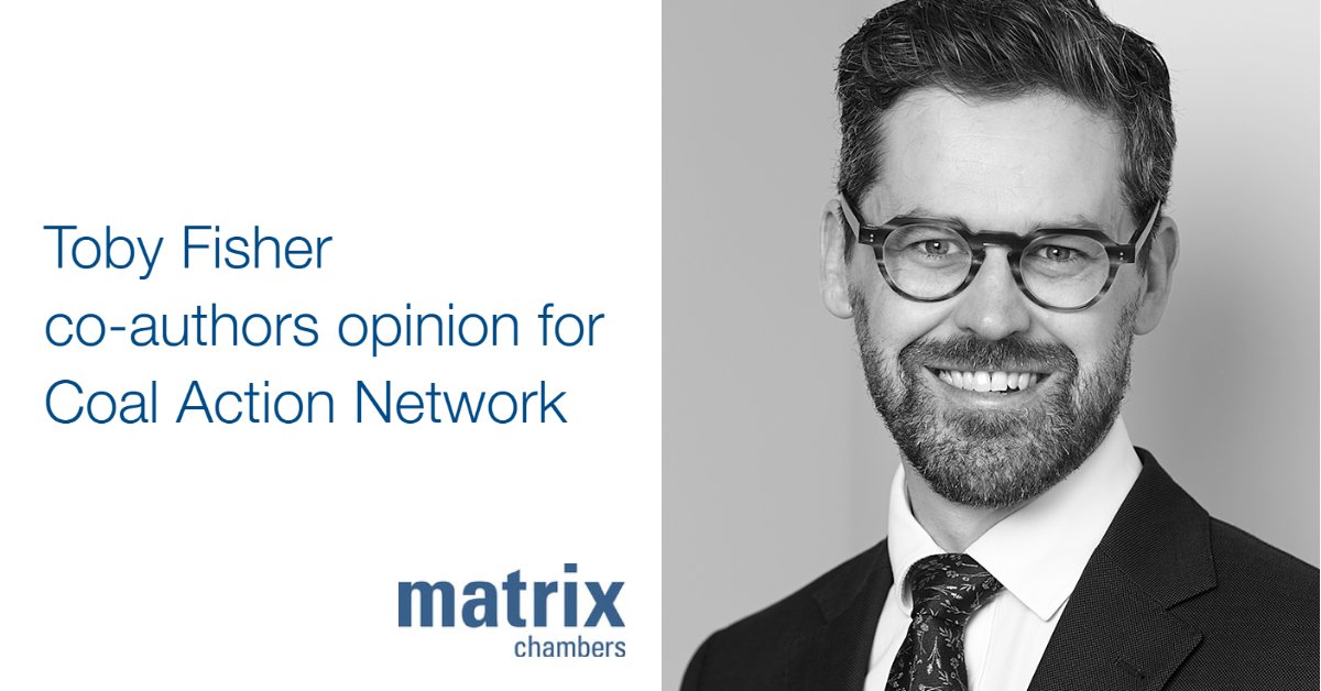 Matrix (@matrixchambers) on Twitter photo <a href="/tobyfisherlaw/">Toby Fisher</a> has co-authored an opinion for <a href="/CoalActionUK/">Coal Action Network</a> on the unlawful mining of coal by Merthyr (South Wales) Limited at Ffos-y-Fran.
The greenhouse gas emissions are comparable to the emissions of 155,000 people in Wales.
Read more here: ow.ly/X69c50OVB7L <a href="/tobyfisherlaw/">Toby Fisher</a> has co-authored an opinion for <a href="/CoalActionUK/">Coal Action Network</a> on the unlawful mining of coal by Merthyr (South Wales) Limited at Ffos-y-Fran.
The greenhouse gas emissions are comparable to the emissions of 155,000 people in Wales.
Read more here: ow.ly/X69c50OVB7L