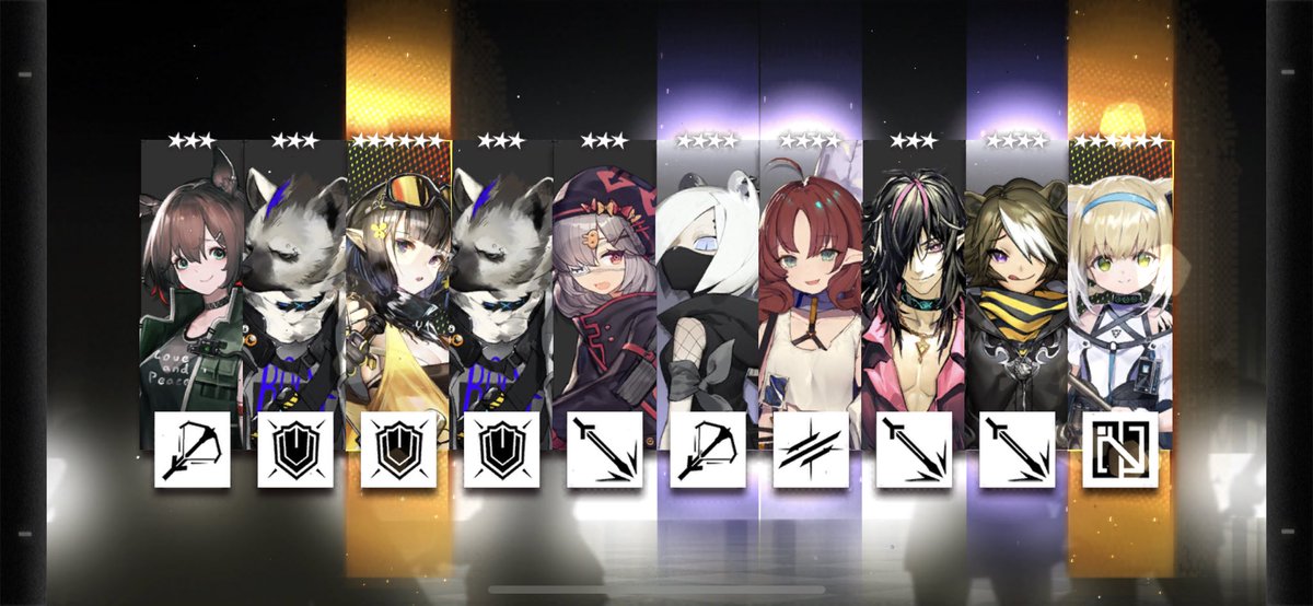 monoshiro1's tweet photo. #アークナイツ
持ってないGGとファートゥース狙ったのに、まさかのそれ以外の二人 https://t.co/d5qgeMAgIi