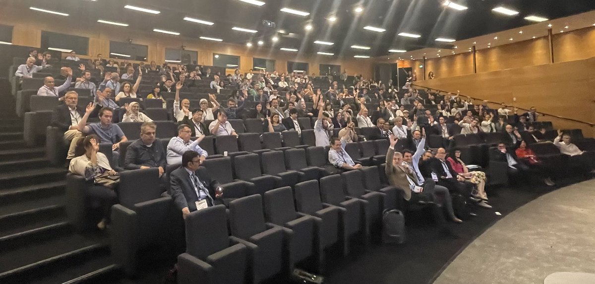 Alfonso Fasano (@dralfonsofasano) on Twitter photo Is adaptive #DBS going to be used more often than conventional/continuous stimulation?
It seems to be the case for the majority of the experts gathered at the <a href="/dbssocietyorg/">Deep Brain Stimulation Society</a> meeting in Grenoble.
(One of the perks of chairing a session)
<a href="/MichaelOkun/">Michael Okun</a> <a href="/MoroElena4/">Moro Elena</a> <a href="/andreashorn_/">Andreas Horn</a> Is adaptive #DBS going to be used more often than conventional/continuous stimulation?
It seems to be the case for the majority of the experts gathered at the <a href="/dbssocietyorg/">Deep Brain Stimulation Society</a> meeting in Grenoble.
(One of the perks of chairing a session)
<a href="/MichaelOkun/">Michael Okun</a> <a href="/MoroElena4/">Moro Elena</a> <a href="/andreashorn_/">Andreas Horn</a>