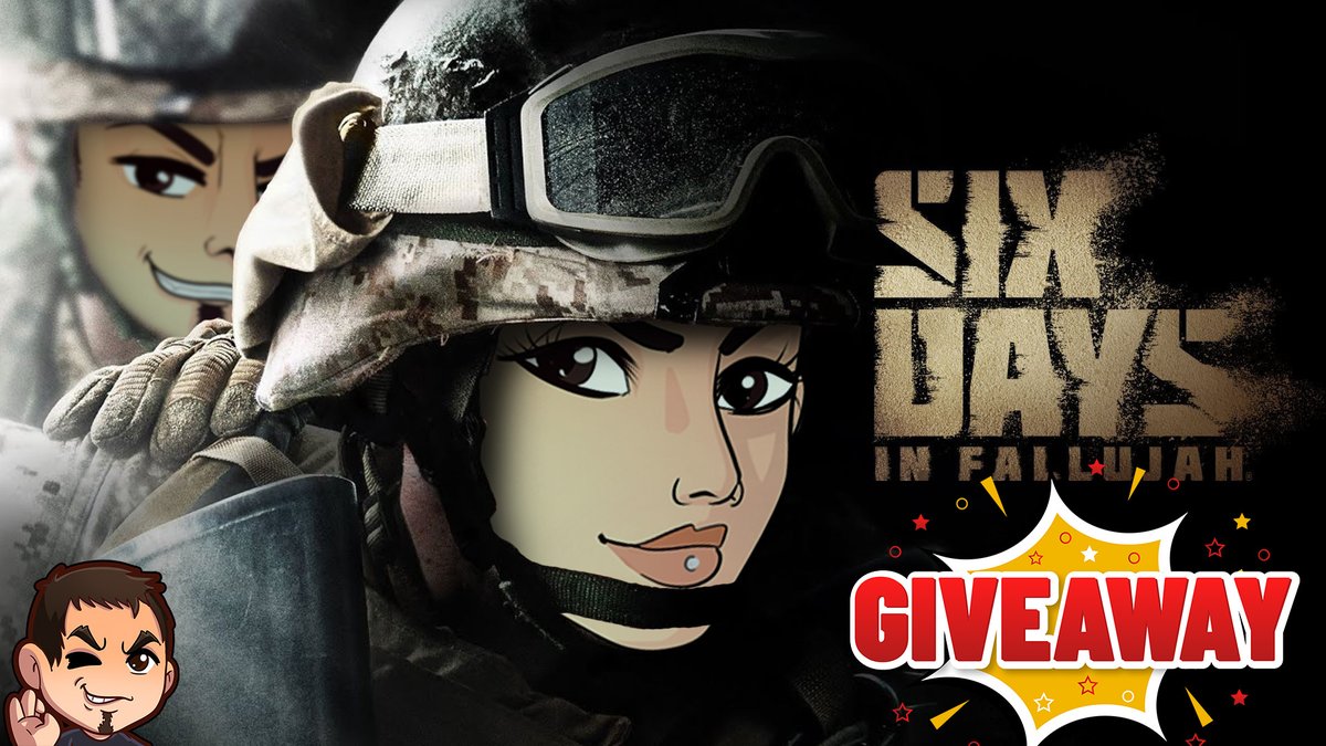 JPouille_Jess's tweet photo. 🎁#Concour #Giveaway 🎁
👋Tentez de gagner une Clef Steam de Six Days in Fallujah.

🔔Pour participer :
1️⃣ -✅Follow @JPouille_Jess 
2️⃣ -❤️Like et 🔄RT ce Tweet
3️⃣ - ✅Follow https://t.co/7ykYQUnTb9

⏳ TAS le  30 Juin
🍀Bonne chance à tous

#sixdaysinfallujah #twitch #streamer https://t.co/MpagfxUs49