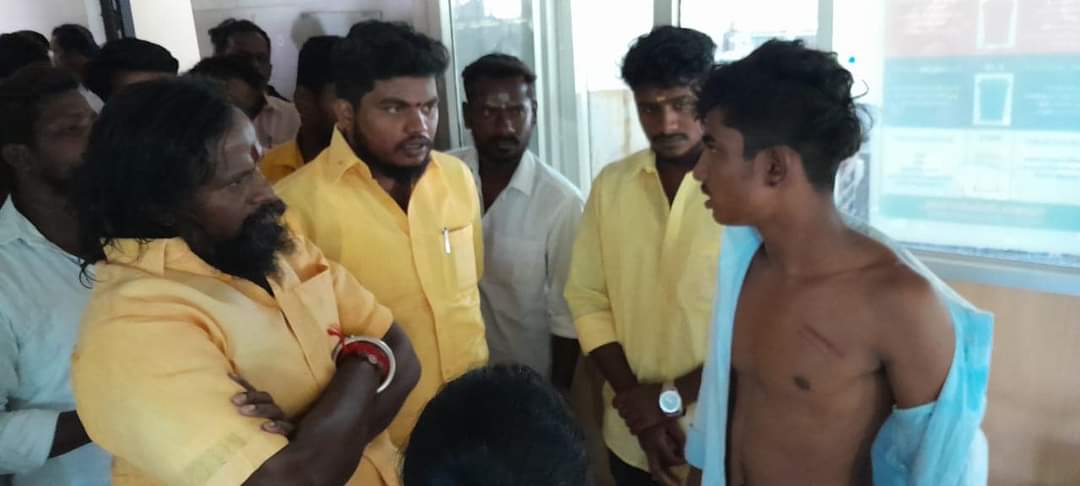 சிவகங்கை மாவட்டம் மதகுபட்டி காவல்நிலைய எல்லைக்குட்பட்ட ஒக்கூர் புதூர் அருகே உள்ள பிரவலூர் கிராமத்தில் சுந்தரமாரியம்மன் கோவில் திருவிழாவில் குறிப்பிட்ட சமுதாயத்தினருக்கு சமமாக முளைப்பாரியை வைத்து ஊர்வலமாக செல்லக்கூடாது என்றும், கோவில் திருவிழாவில் முத்தரையர் சமுதாயத்தினர் (1/5)