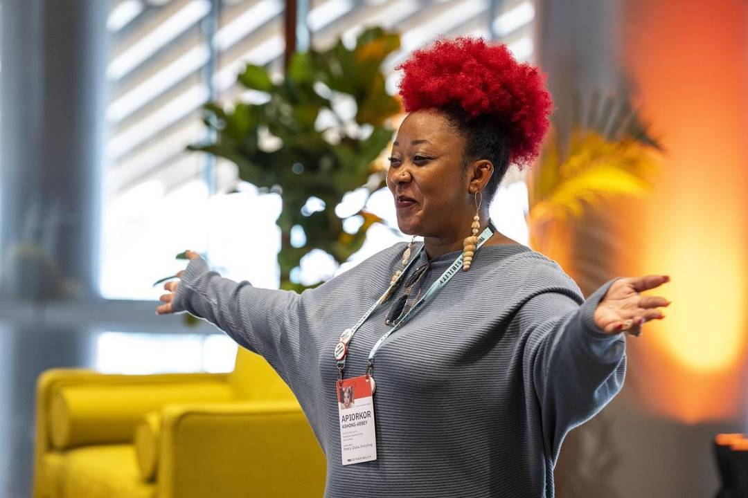 apiorkor's tweet photo. Throwing it back to an incredible time at TED 2023, where ideas were sparked and minds were expanded.
I had a magical time, playing my role as a Speaker Ambassador and basking in the power of knowledge!
#IamApiorkor #PoetryIncarnate #TheMatriarch #TEDTalk #TEDRedCircle https://t.co/ZUayBTgJQr