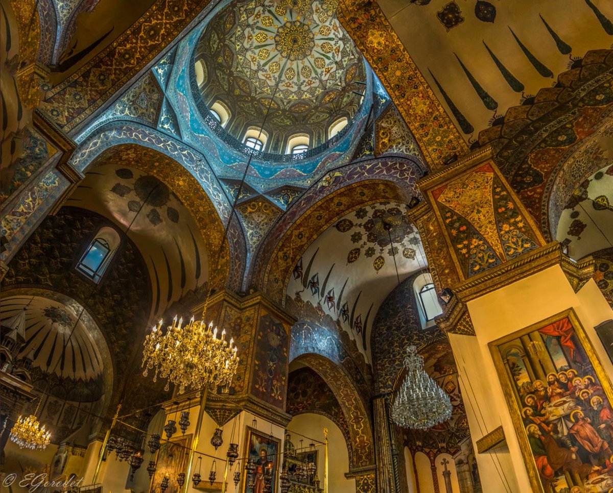 Etchmiadzin Cathedral in Armenia is the oldest surviving cathedral in the world, originally completed in 303.