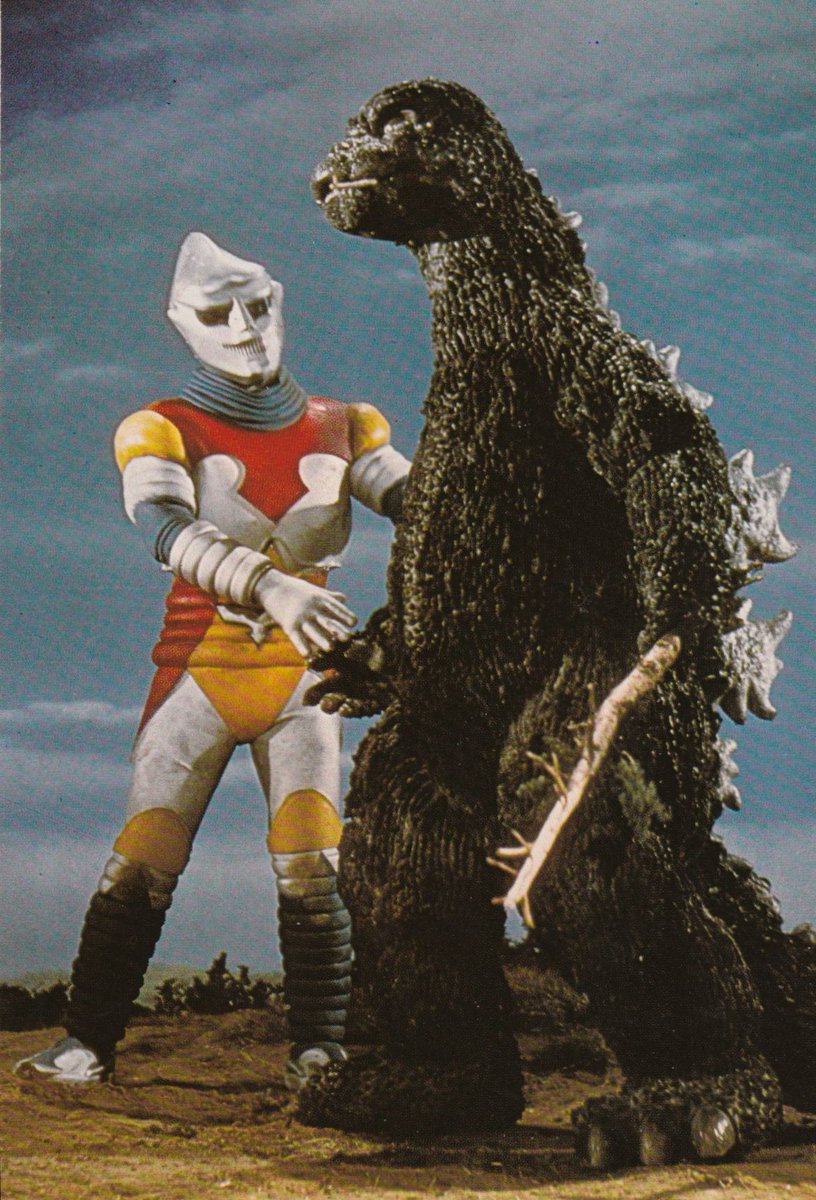 Toho is once again doing a suitmation anniversary short film - with a campaign to fund a new Jet Jaguar suit - which the short will be based around. 

As noted, there is interest in having their recent Gigan do battle against a returning Jet Jaguar! #Godzilla #godzillavsmegalon