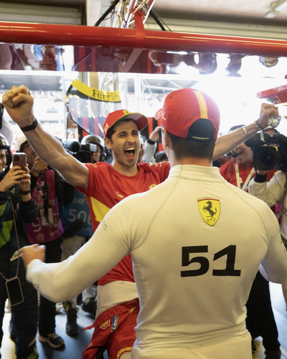 That #FridayFeeling 🙌😃

#FerrariHypercar #Ferrari499P #WEC