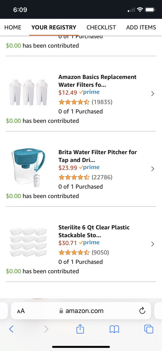 The most wanted items on my classroom #Amazon registry are the #brita pitcher and filters plus the totes to use for work boxes. Any donations towards those would be appreciated. Can anyone help out?  #clearthelist #specialeducation #BetterTogether amazon.com/baby-reg/becki…