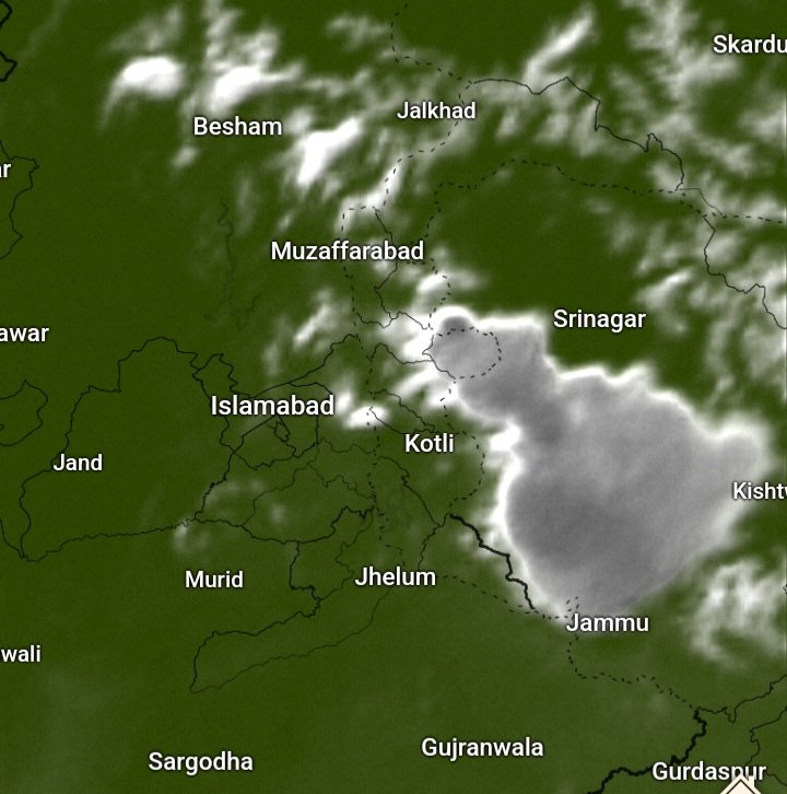 hanifmet's tweet photo. 💥Clouds developing...some relief from scorching HEAT in next 24 hrs IA🌦
کشمیر، ہزارہ، پنڈی اسلام آباد کے محدود علاقوں میں رات یا کل بارش سے جھلسا دینے والی گرمی میں کچھ کمی کا امکان ۔۔انشاءاللہ🌤
ویک اینڈ پر محدود لیکن پیر/منگل بھرپور بارش💦 https://t.co/GwKWKJdBSY