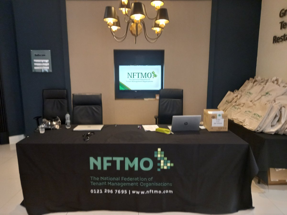 NFTMOChair's tweet photo. We are up and ready to welcome everyone to this year's conference #nftmo2023 have a safe journey and look forward to welcoming you to the event #tenantmanagementworks https://t.co/RyC6rXR0Sk