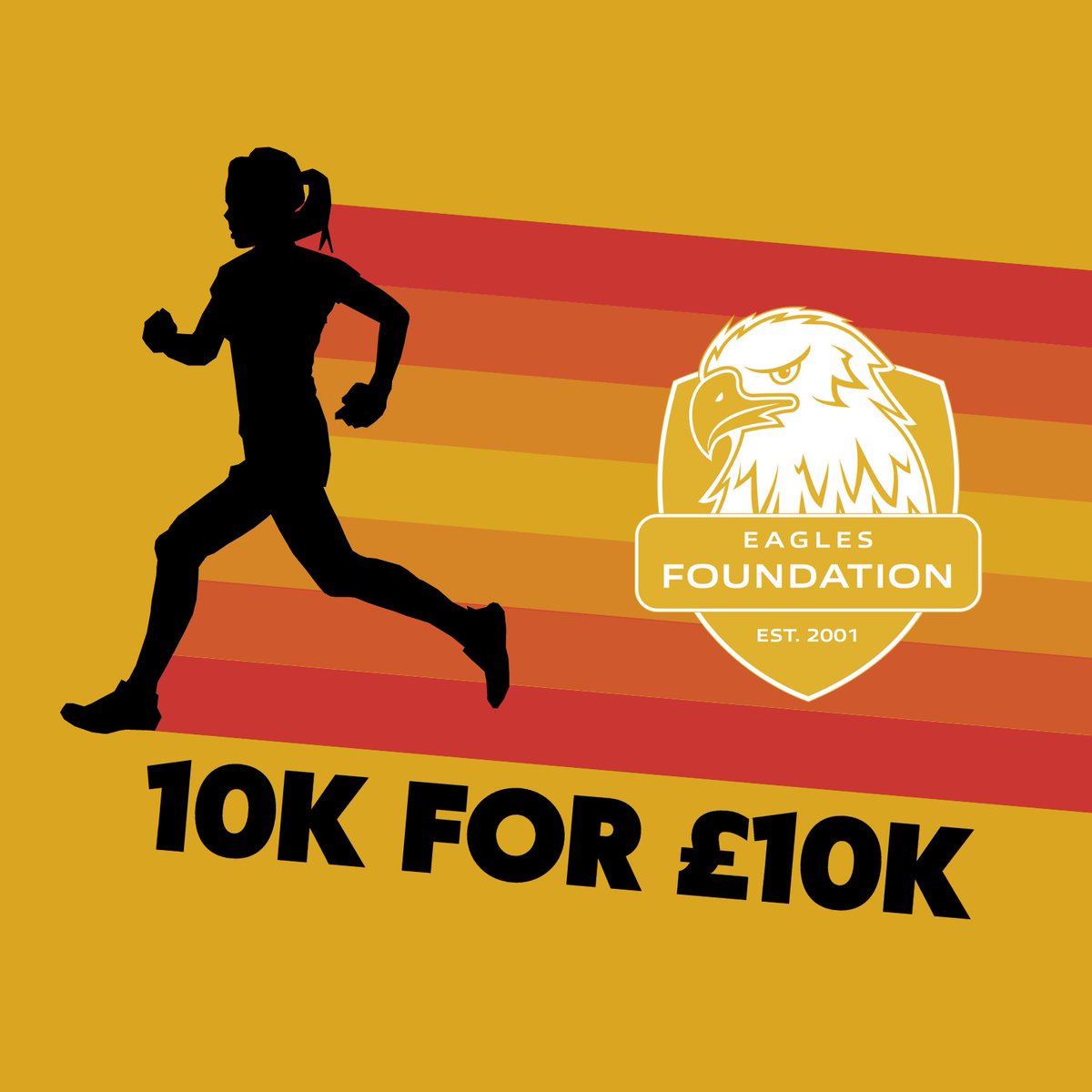 SheffieldEagles's tweet photo. 🏃 @Eagles_Found are aiming to raise £10k and they need your help to do it..

🙌 The Sheffield @RunForAll 10k takes place on Sunday 24th September and we already have a few runners signed up for the Foundation. 

❓ Want to join? 

👇 Read here? 

🦅 #OneClub