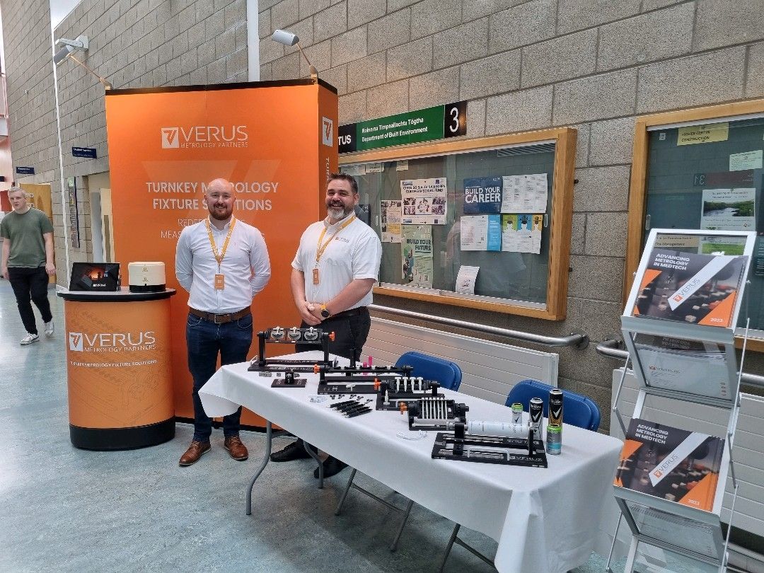 Manufacturing Solutions Verus team last week in Limerick was a success. We had staff engineers and designers join the stand to share their expertise to potential and existing clients. #teamverusmet #manufacturingsolutions #metrologyinspection