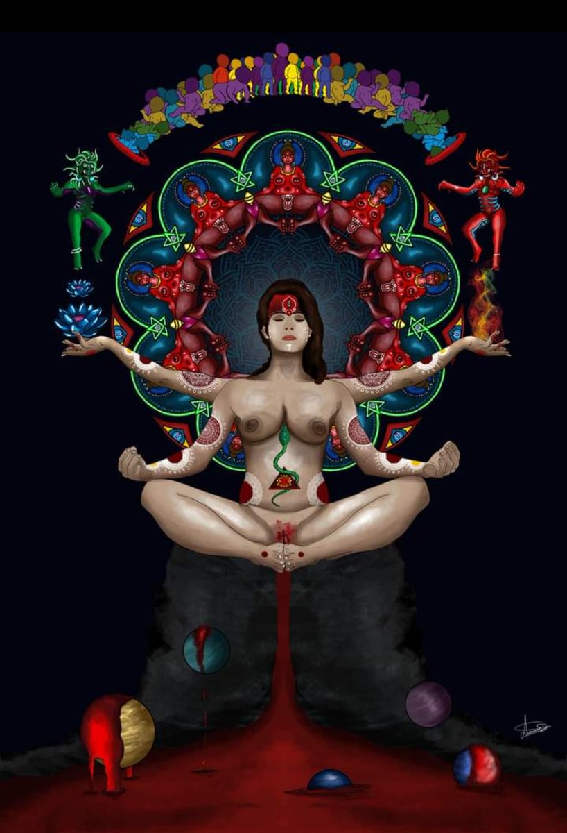 sanisteels's tweet photo. #Maa #Kamakhya #Guwahati #AmbubachiMela is the celebration of the yearly menstruation course of goddess Kamakhya.[5] It is believed that the presiding goddess of the temple, Devi Kamakhya, the Mother Shakti, goes through her annual cycle of menstruation during this time stretch. https://t.co/kfMnKjwfeE