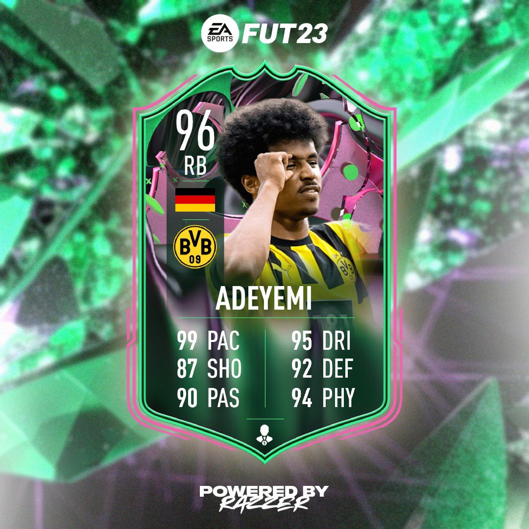 FUT Sheriff - 💥Adeyemi🇩🇪 has a card added to come in