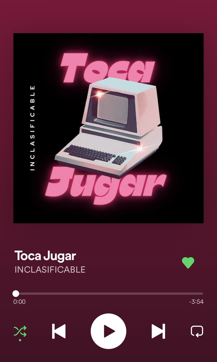 Ya está aquí #tocajugar Dale caña al nuevo tema de Inclasificable y sal de tu zona de confort.