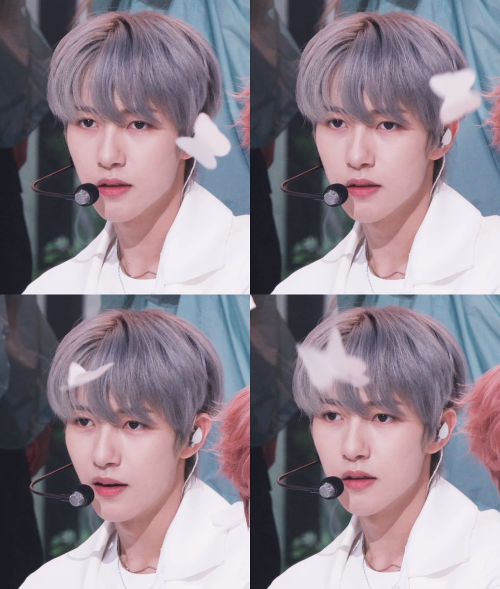 renjuniejunjun's tweet photo. The butterfly confetti falls beautifully making Renjun even more ethereal like an angel fairy 💛🥹✨ https://t.co/W6mJlTfGDr