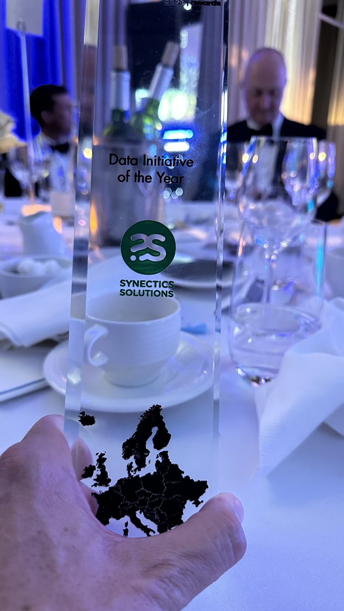 Syn_Sol's tweet photo. Excited to announce that we have won the 'Data Initiative of the Year' award at the European FinTech Awards 2023! 🏆

A massive thank you to everyone for their hard work, and a big congratulations to all the other winners!🌟

#SIU #SIRA #NaVCIS #fraudprevention https://t.co/xv8kH3k2zN
