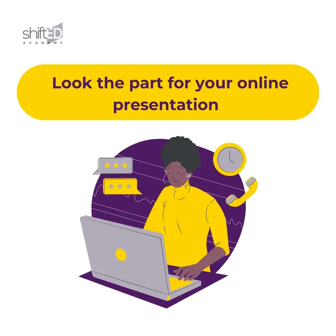 The reality is, online presentation skills have never been more important. We need to show up looking polished and prepared to be taken seriously as a professional. It's time to ditch the ring light, virtual/blurred background, clutter and distractions.   

#PresentationSkills