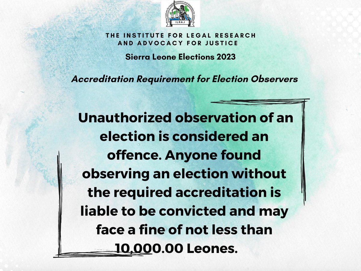 MichaelBasita's tweet photo. As voters go to the polls  tomorrow,You and us at #ILRAJ can help them avoid problems by widely disseminating the electoral offences simplified by #ILRAJ.Please take a moment to read and please share with friends and families across the political divide.🙏❤️ https://t.co/5RgvwsgGuM