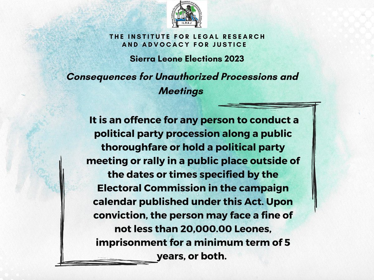 MichaelBasita's tweet photo. As voters go to the polls  tomorrow,You and us at #ILRAJ can help them avoid problems by widely disseminating the electoral offences simplified by #ILRAJ.Please take a moment to read and please share with friends and families across the political divide.🙏❤️ https://t.co/5RgvwsgGuM